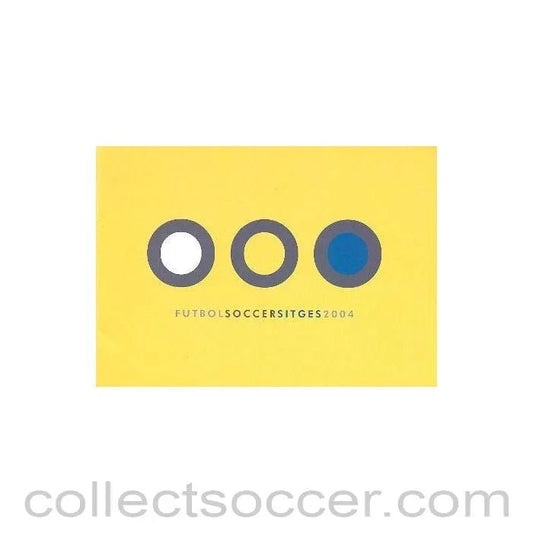 2004 - World Veterans Competition in Spain 2004 official programme - Collect Soccer