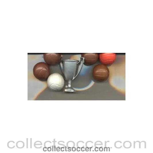 A cup and six footballs Ferraniacolor produced souvenir
