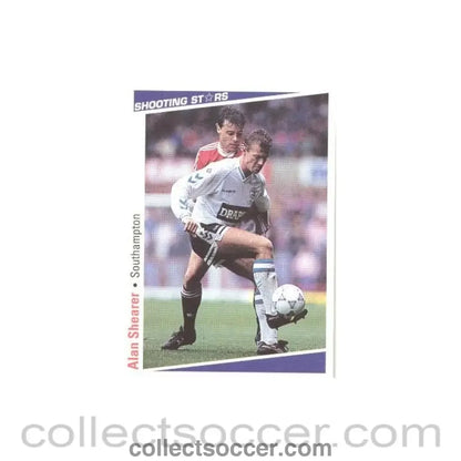 Alan Shearer Southampton Shooting Stars Card