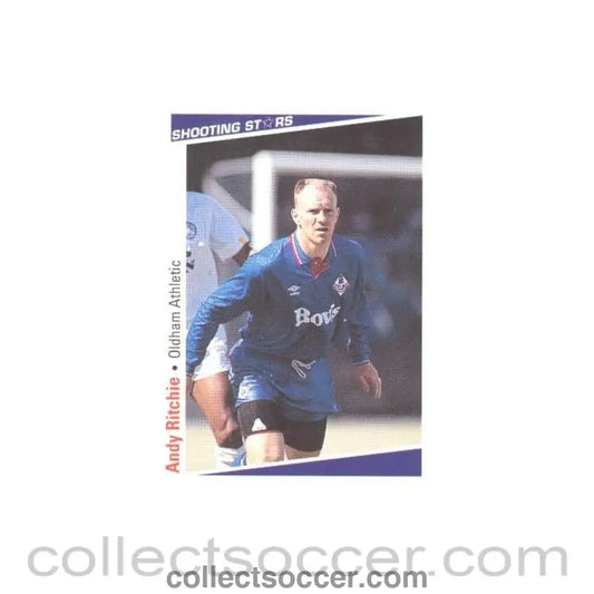 Andy Ritchie Oldham Athletic Shooting Stars Card