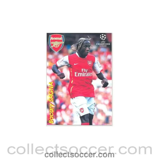 Arsenal Bacary Sagna Russian produced postcard