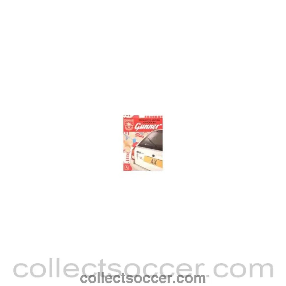 Arsenal Citroen AX Gunner merchandise flyer - Collect Soccer