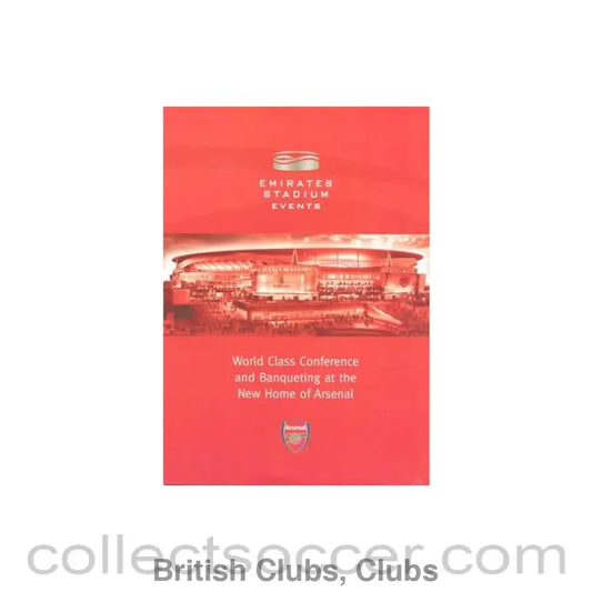 Arsenal - Emirates Stadium Events brochure