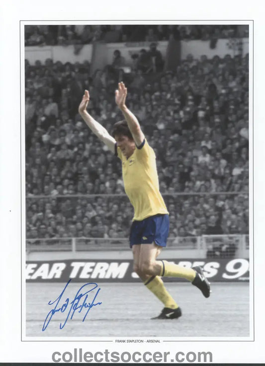 Arsenal Frank Stapleton Signed Photo