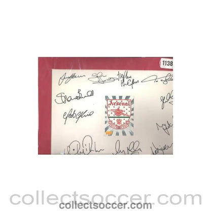 Arsenal signatures - Collect Soccer