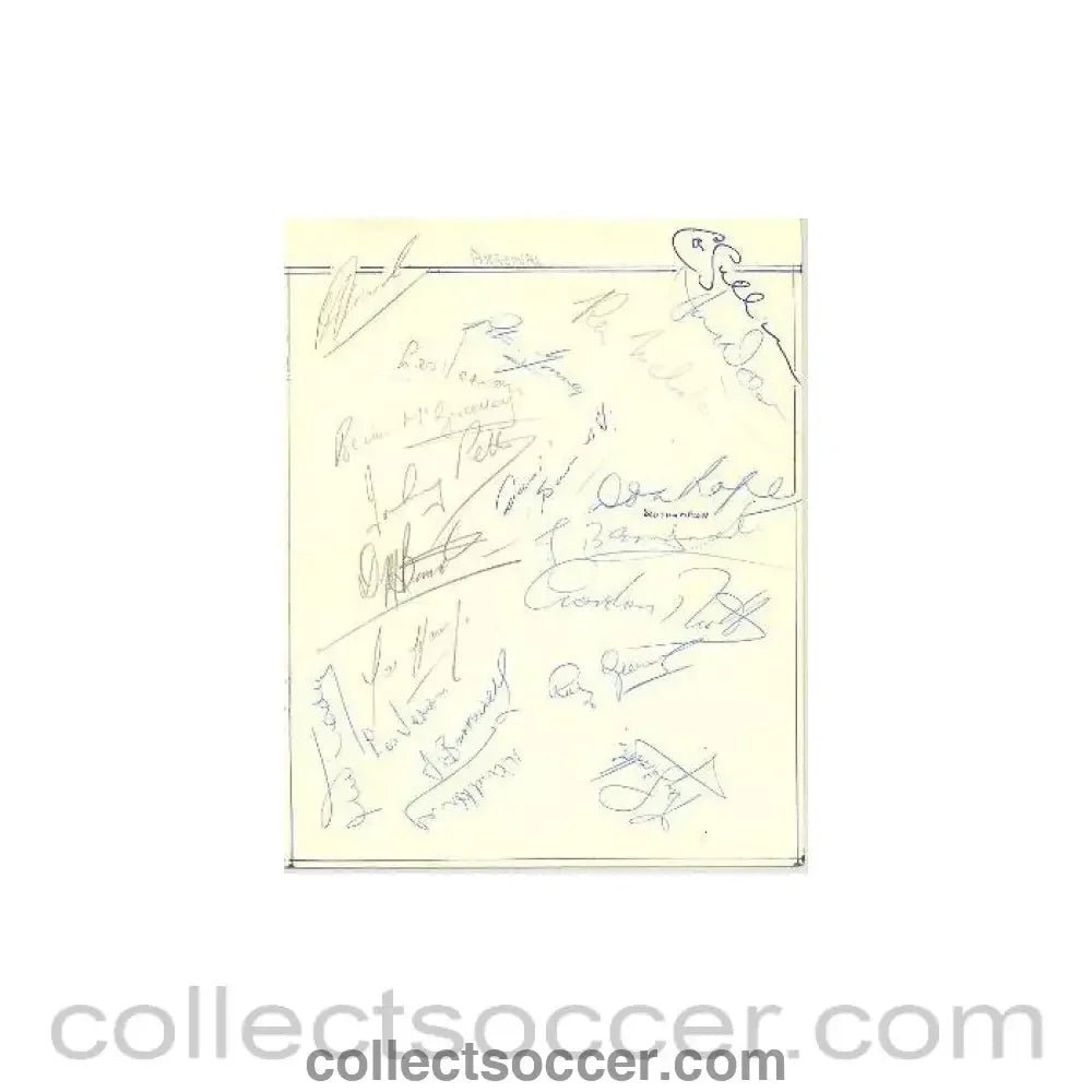 Arsenal Signatures - Collect Soccer