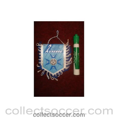 Auxerre Pennant once property of the football referee Neil Midgley - Collect Soccer