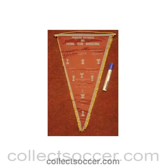 Barcelona Match Used Pennant