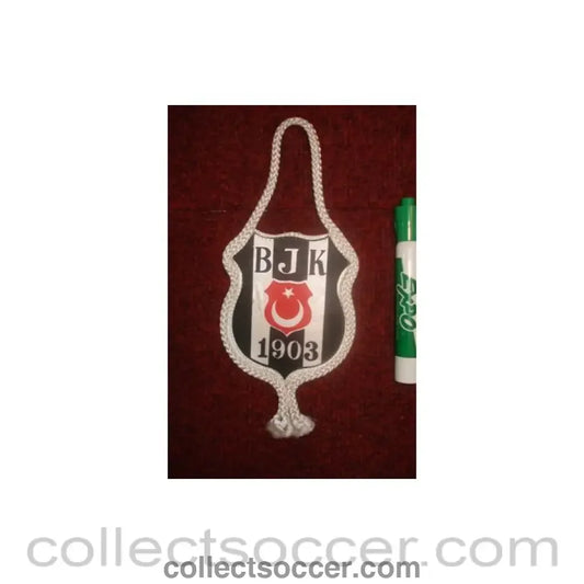 BJK small Pennant once property of the football referee Neil Midgley