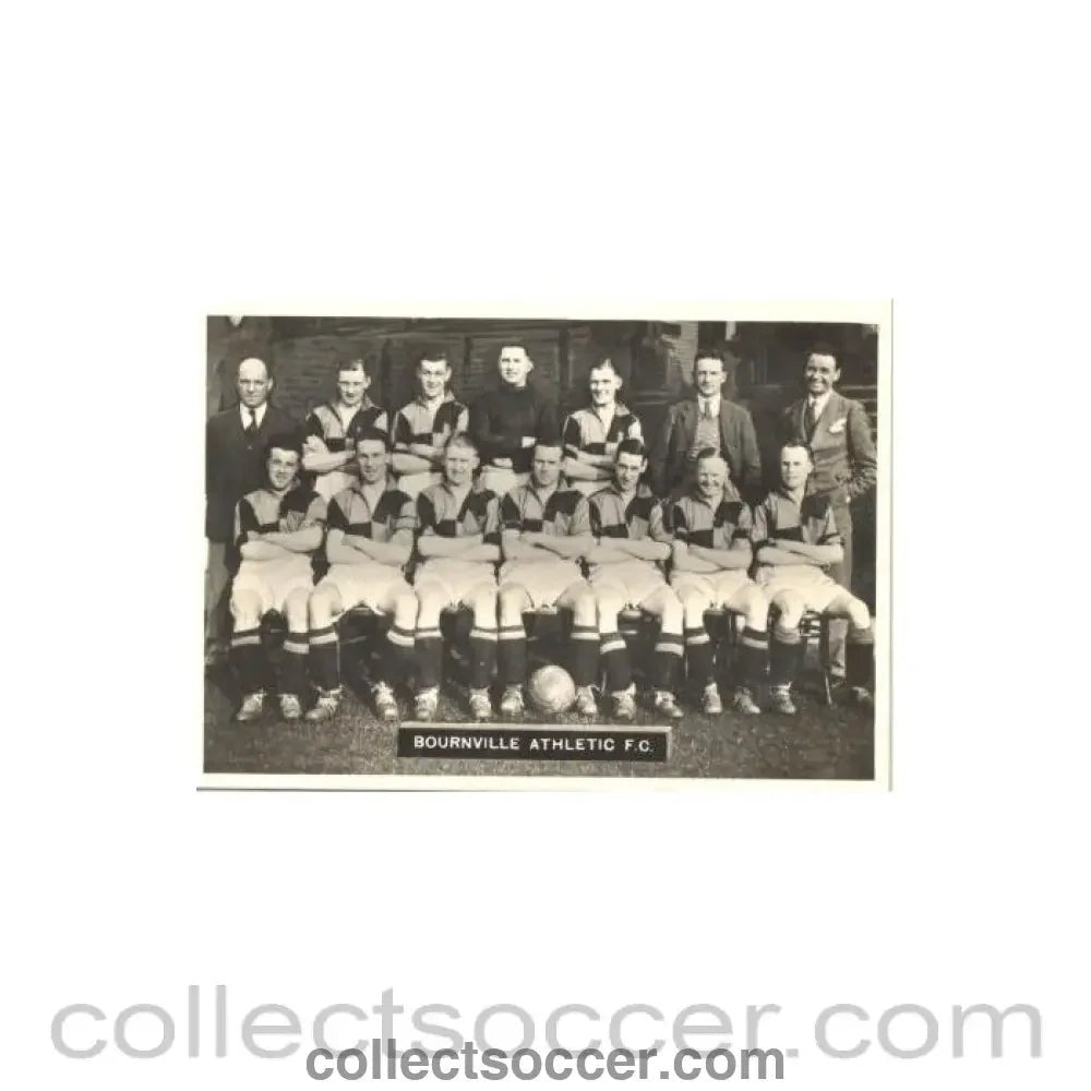 Bournville Athletic FC Photocard - Collect Soccer