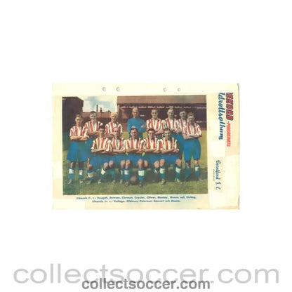 Brentford colour team photograph - Rekord Magazine - Collect Soccer