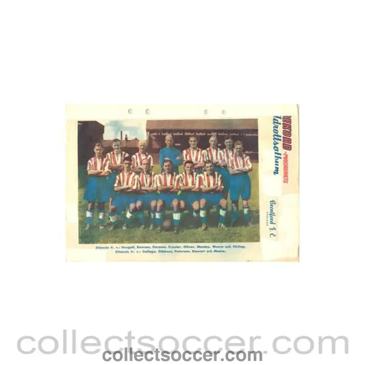 Brentford colour team photograph - Rekord Magazine