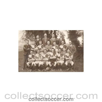 Bristol produced postcard - Collect Soccer