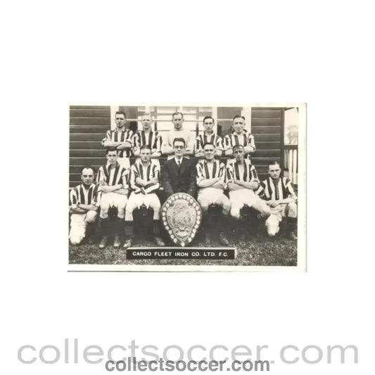 Cargo Fleet Iron Co. LTD FC Photocard - Collect Soccer