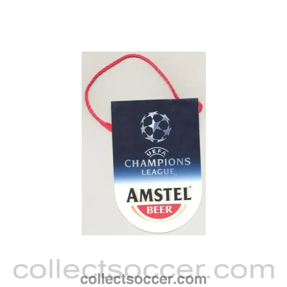 Champions League Amstel Beer souvenir - Collect Soccer