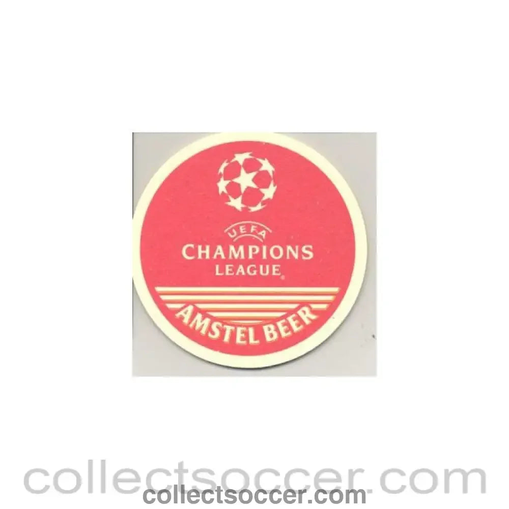 Champions League souvenir beer matt