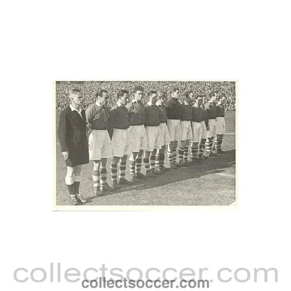 Charlton Athletic at Saarbrucken photograph - Collect Soccer