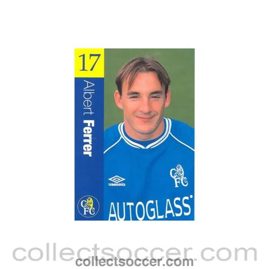 Chelsea - Albert Ferrer official Chelsea card