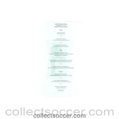 Chelsea Arkles menu - Collect Soccer