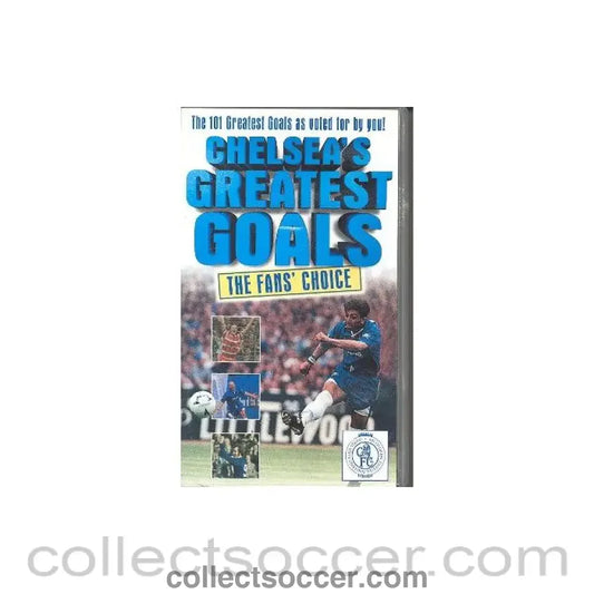 Chelsea - Chelsea’s Greatest Goals - The Fans’ Chice - Video Tape Cassette
