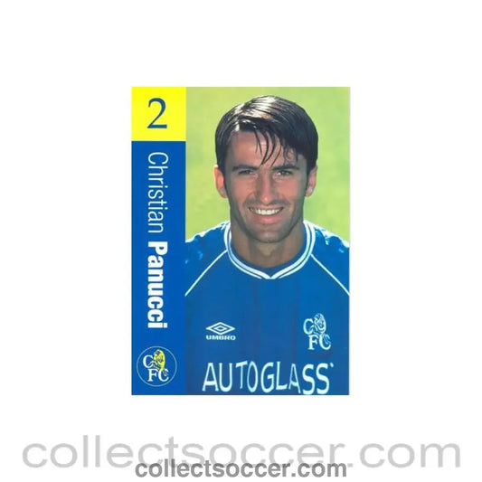 Chelsea - Christian Panucci official Chelsea card