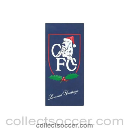 Chelsea Christmas greetings card - Collect Soccer