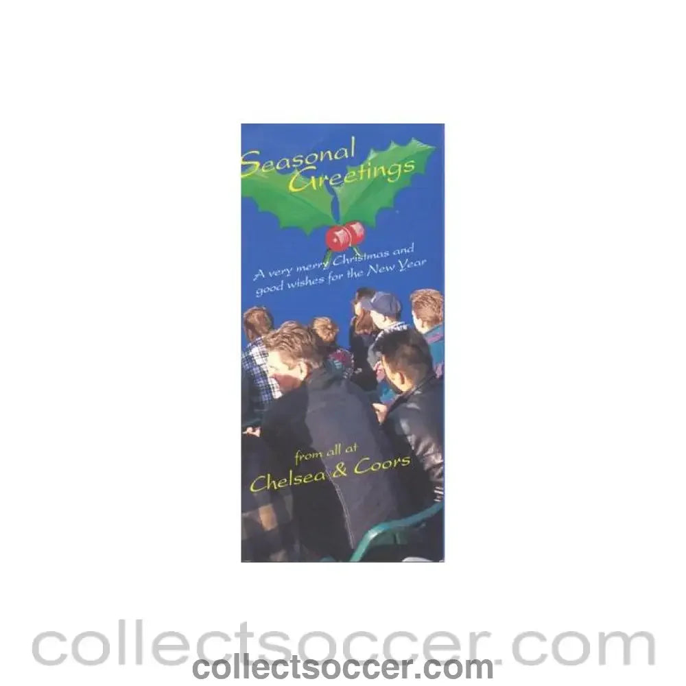 Chelsea & Coors Christmas greetings card