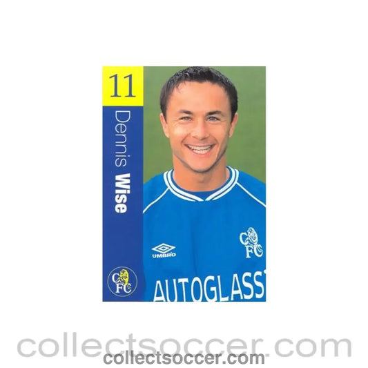 Chelsea - Dennis Wise official Chelsea card