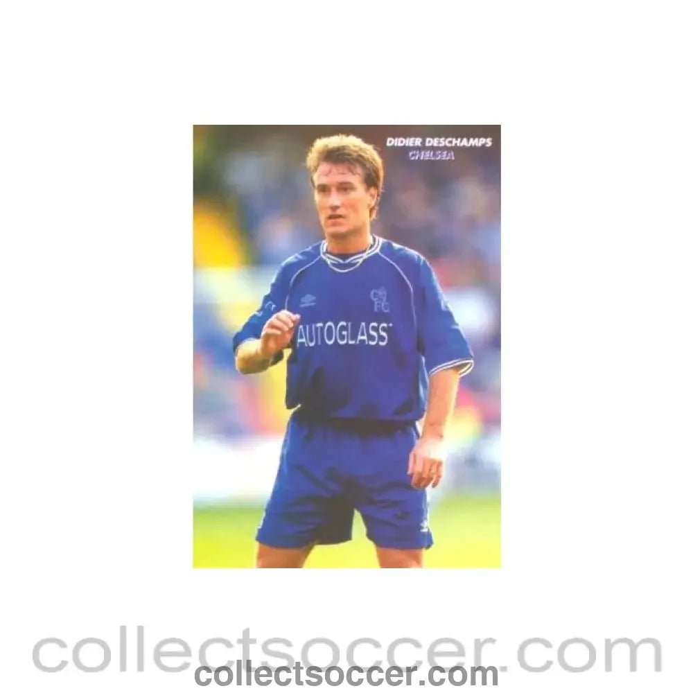 Chelsea Didier Deschamps unofficial postcard - Collect Soccer