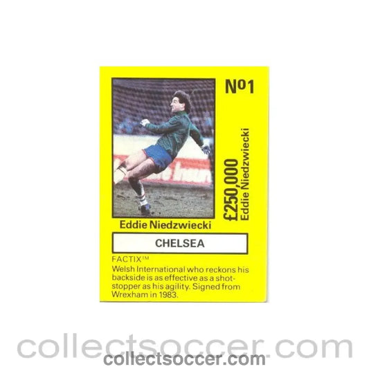Chelsea - Eddie Niedzwiecki small card