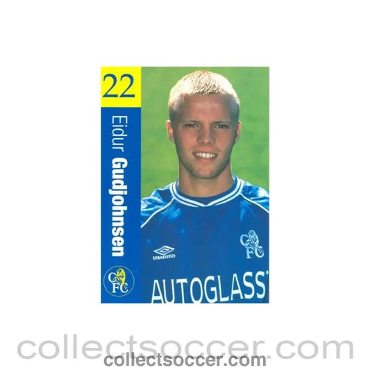 Chelsea - Eidur Gudjohnsen official Chelsea card