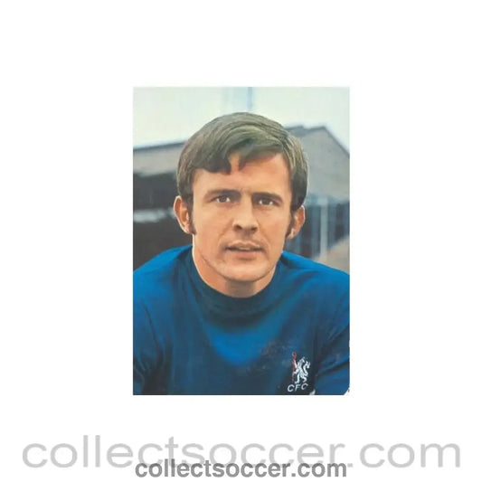 Chelsea & England - John Hollins postcard by Coffer London