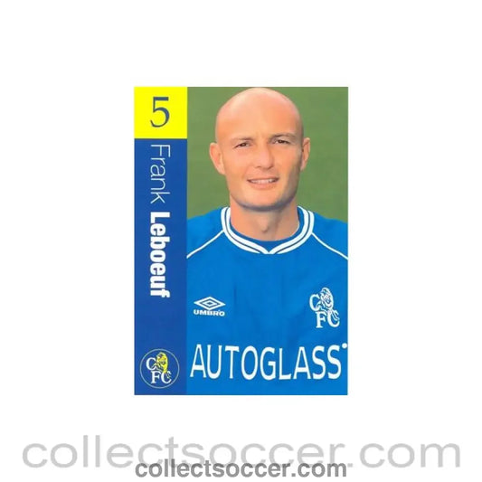 Chelsea - Frank Leboeuf official Chelsea card