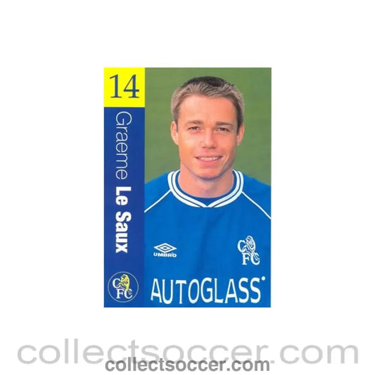 Chelsea - Greame Le Saux official Chelsea card