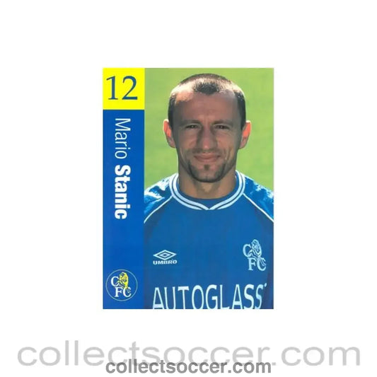 Chelsea - Mario Stanic official Chelsea card