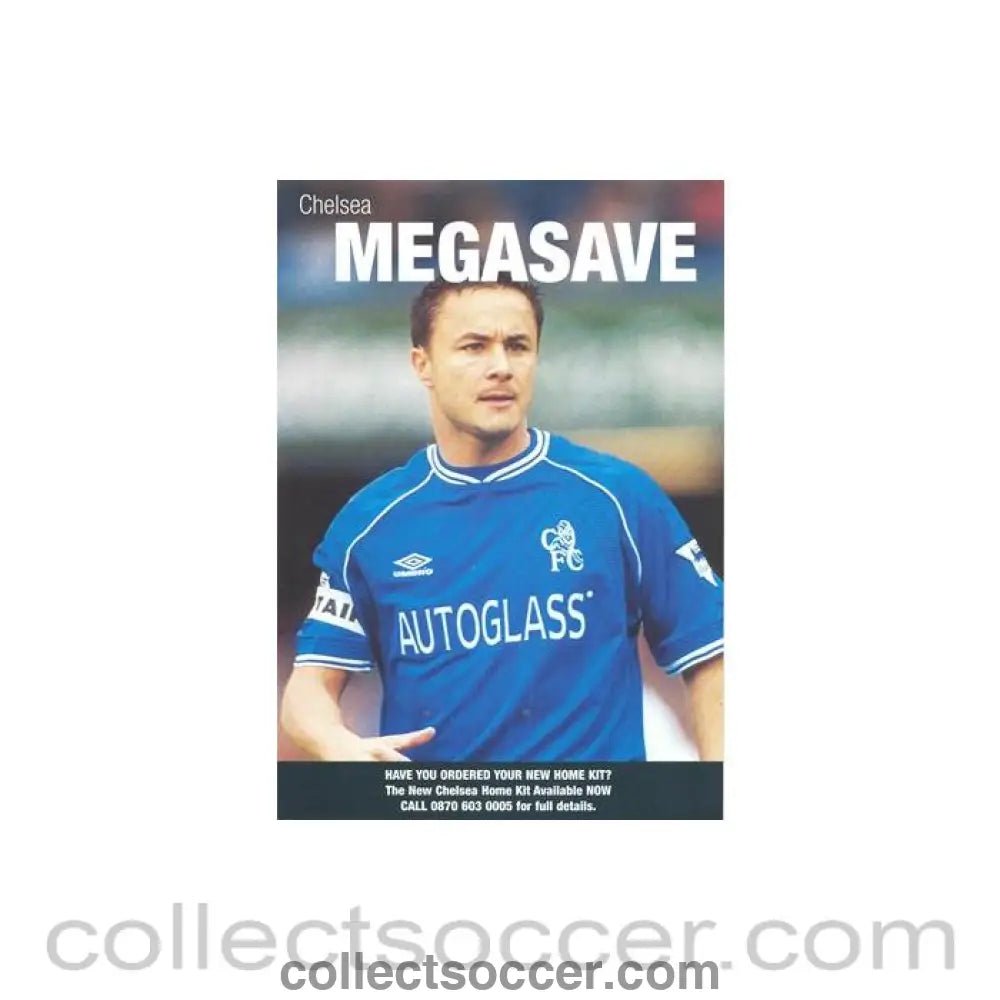 Chelsea Megasave leaflet - Collect Soccer