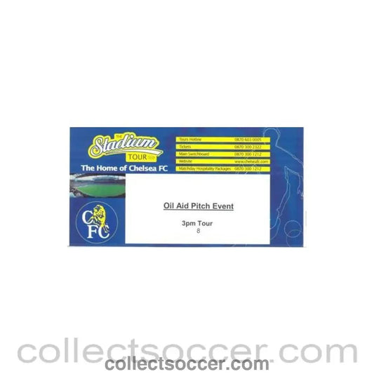 Chelsea Olil Aid Pitch Event ticket - Collect Soccer