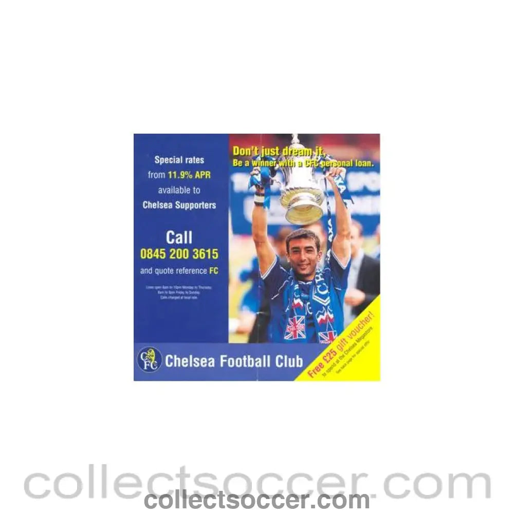 Chelsea - personal Chelsea loans at a low interest rate leaflet