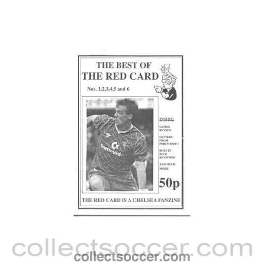 Chelsea Red Card Fanzine No:1 2 3 4 5 and 6