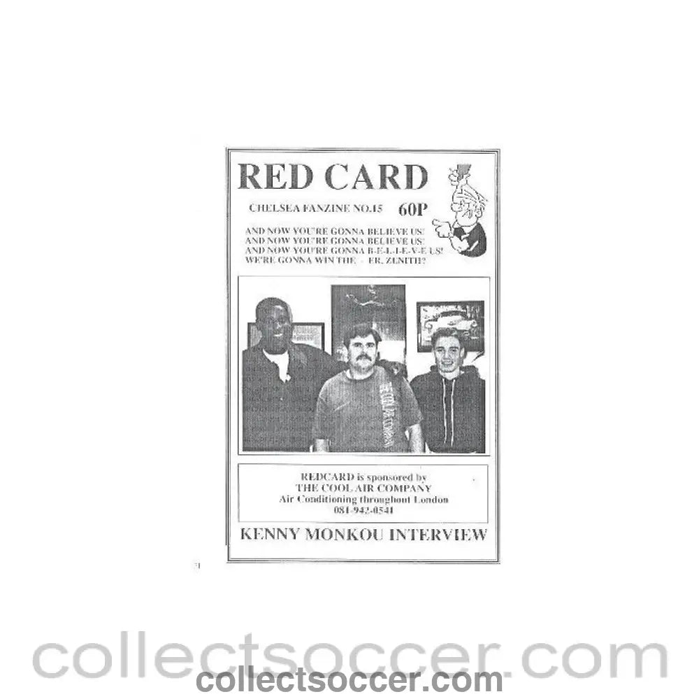 Chelsea Red Card Fanzine No:15 - Collect Soccer