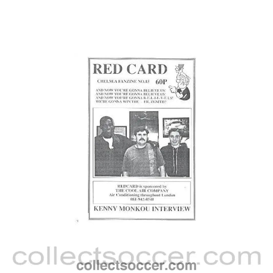Chelsea Red Card Fanzine No:15