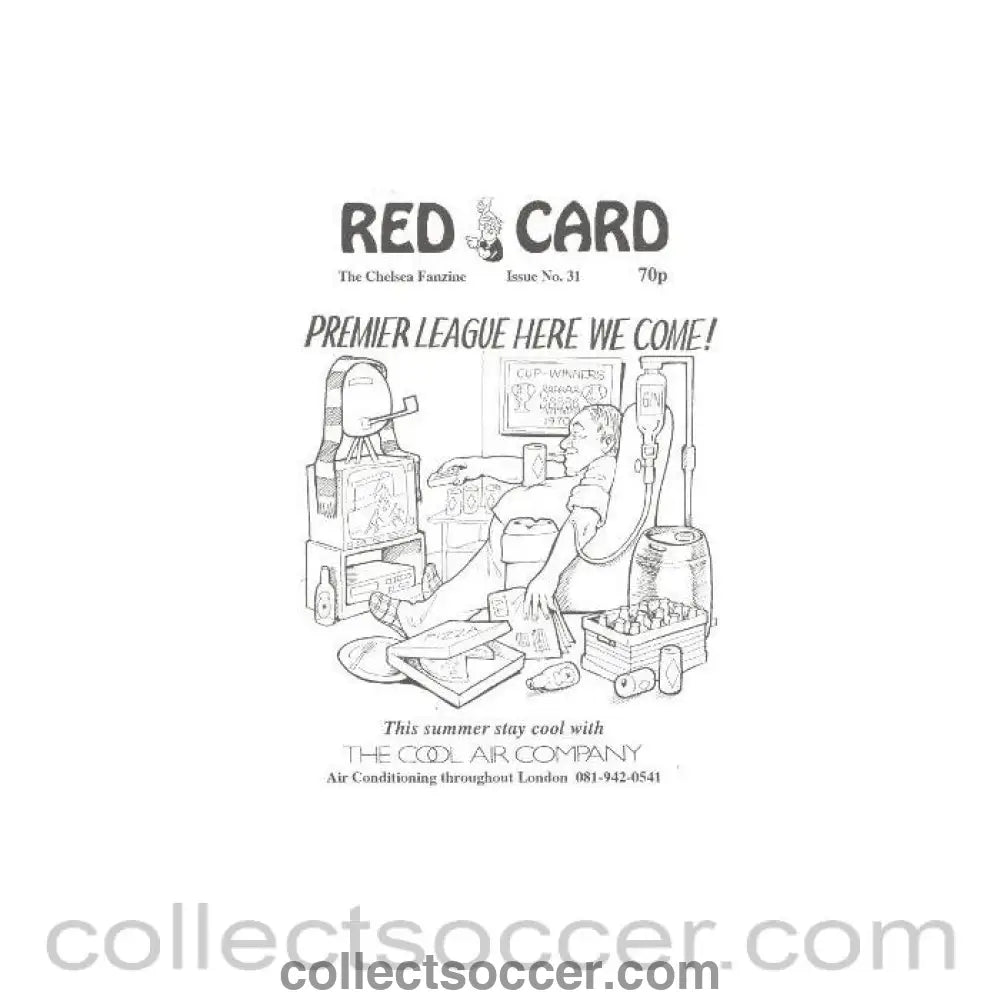 Chelsea Red Card Fanzine No:31 - Collect Soccer