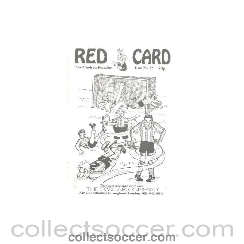 Chelsea Red Card Fanzine No:32 - Collect Soccer
