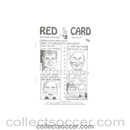 Chelsea Red Card Fanzine No:33