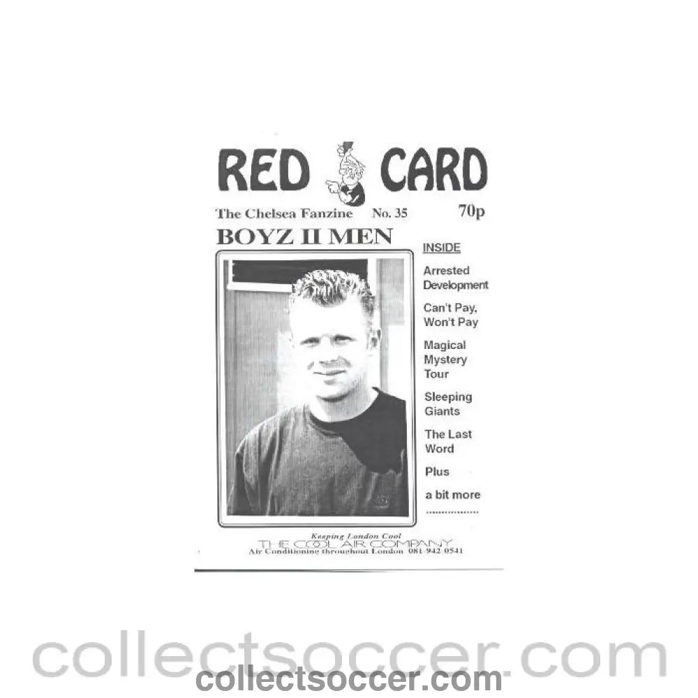 Chelsea Red Card Fanzine No:35 - Collect Soccer