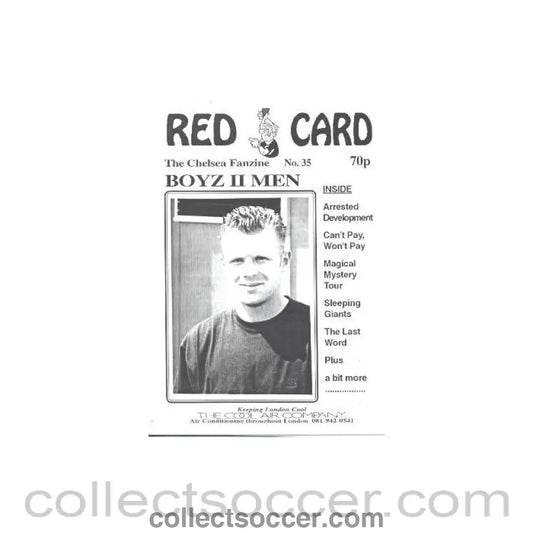 Chelsea Red Card Fanzine No:35