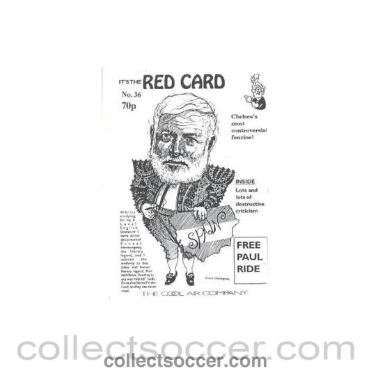 Chelsea Red Card Fanzine No:36