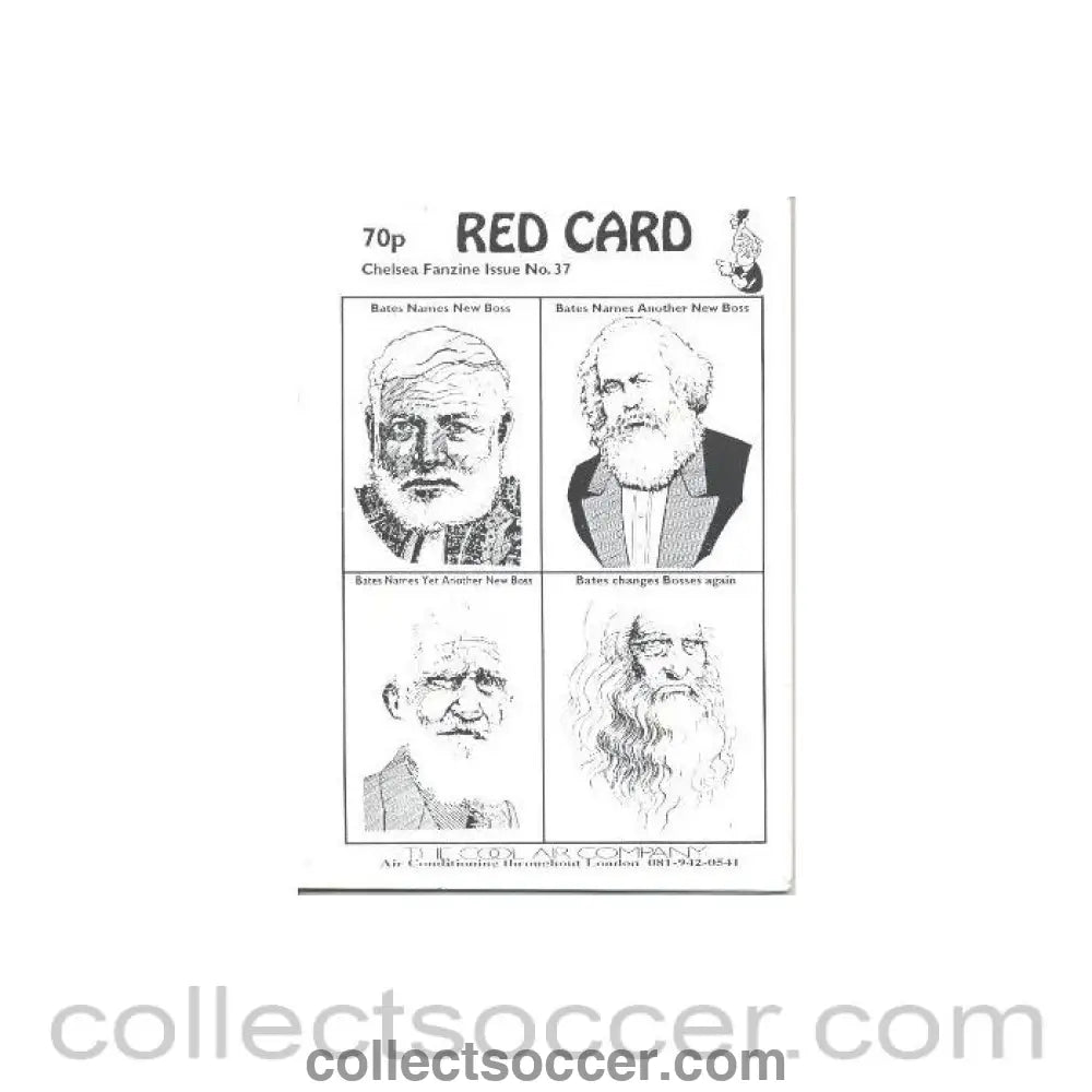 Chelsea Red Card Fanzine No:37 - Collect Soccer