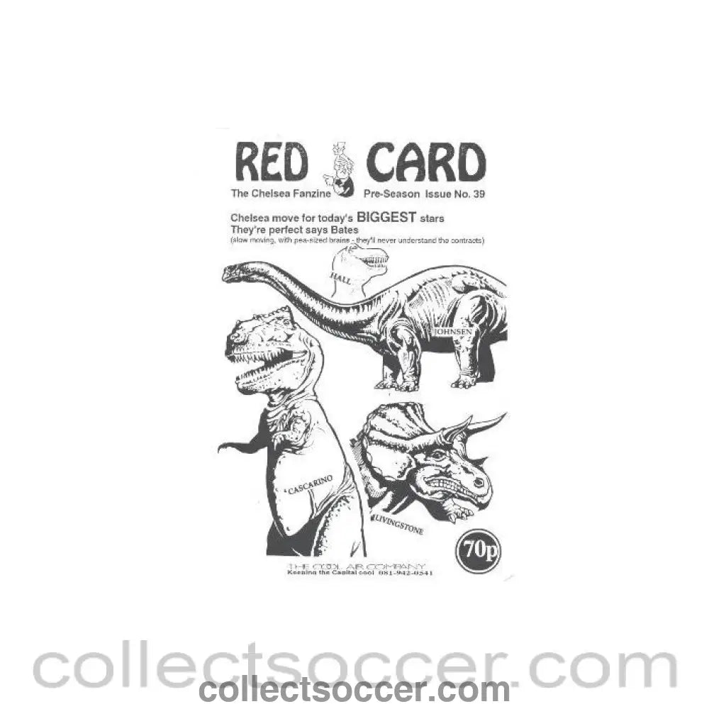 Chelsea Red Card Fanzine No:39 - Collect Soccer