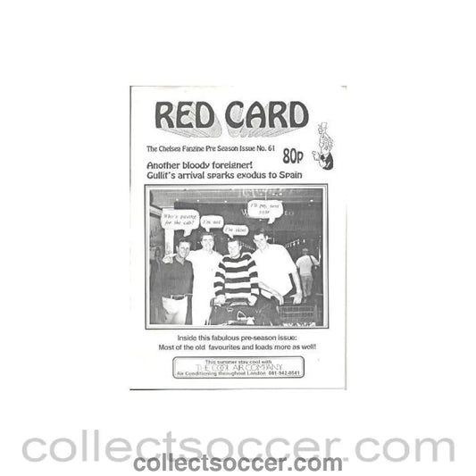 Chelsea Red Card Fanzine No:61